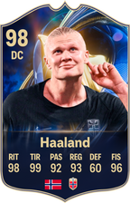 Diseño 1 — carta Haaland