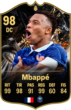 Diseño 2 — carta Mbappé