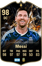 Diseño 5 — carta Messi