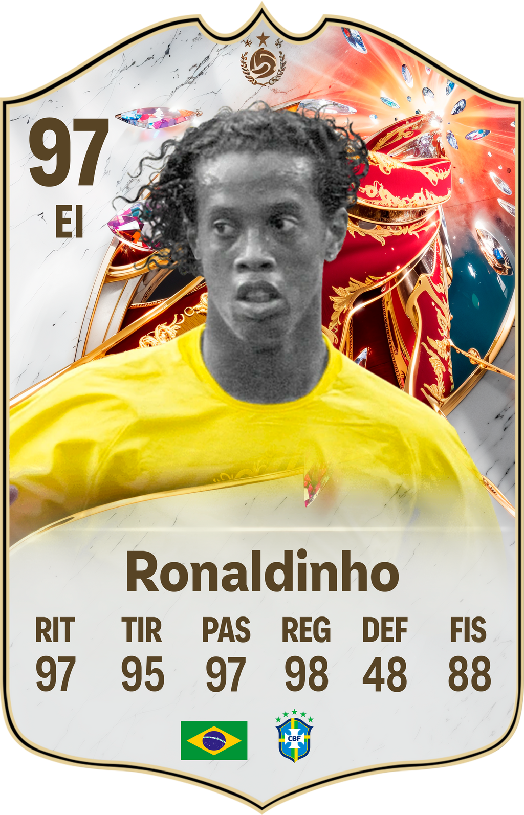 Diseño 2 — carta Ronaldinho