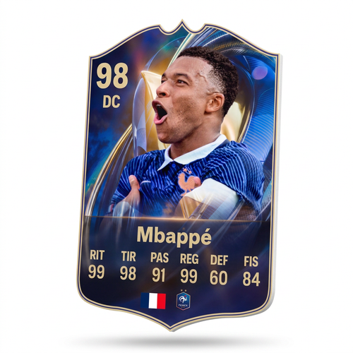 Kylian Mbappé — Carta Coleccionable