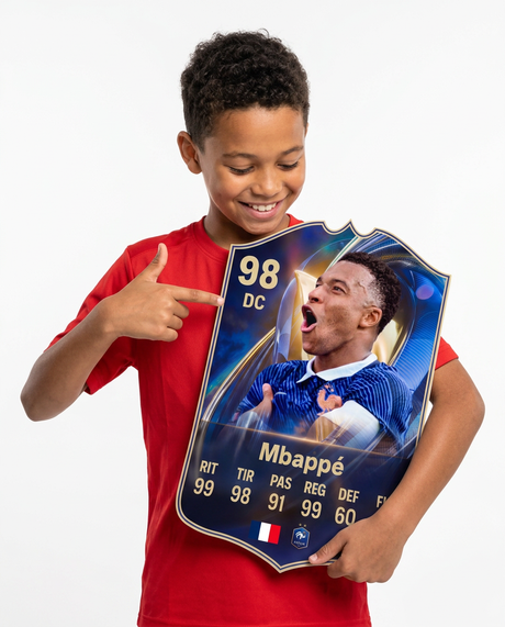 Kylian Mbappé — Carta Coleccionable