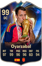 Arte de la carta coleccionable de Oyarzabal — Regalos de Fútbol