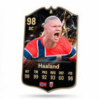 Diseño 3 — carta 3D de Haaland en foamex — Regalos de Fútbol