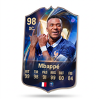 Diseño 6 — carta 3D de Mbappé en foamex — Regalos de Fútbol
