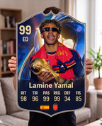 Carta gigante de Lamine Yamal tamaño Grande — Regalos de Fútbol