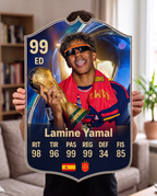 Diseño 3 — carta gigante de Lamine Yamal — Regalos de Fútbol
