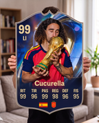 Diseño 2 — carta de Cucurella en la pared — Regalos de Fútbol