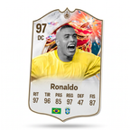 Carta coleccionable 3D de Ronaldo en foamex 5 mm — Regalos de Fútbol