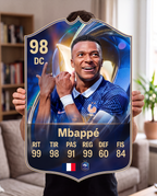 Diseño 6 — carta gigante de Mbappé — Regalos de Fútbol