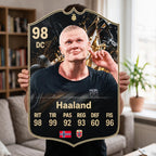 Diseño 4 — carta gigante de Haaland — Regalos de Fútbol