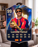 Diseño 2 — carta gigante de Lamine Yamal — Regalos de Fútbol