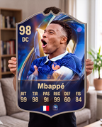 Diseño 5 — carta gigante de Mbappé — Regalos de Fútbol