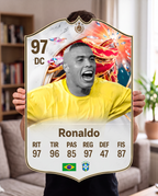 Carta gigante de Ronaldo tamaño Grande — Regalos de Fútbol