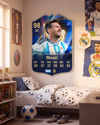 Diseño 3 — carta de Messi en la pared — Regalos de Fútbol