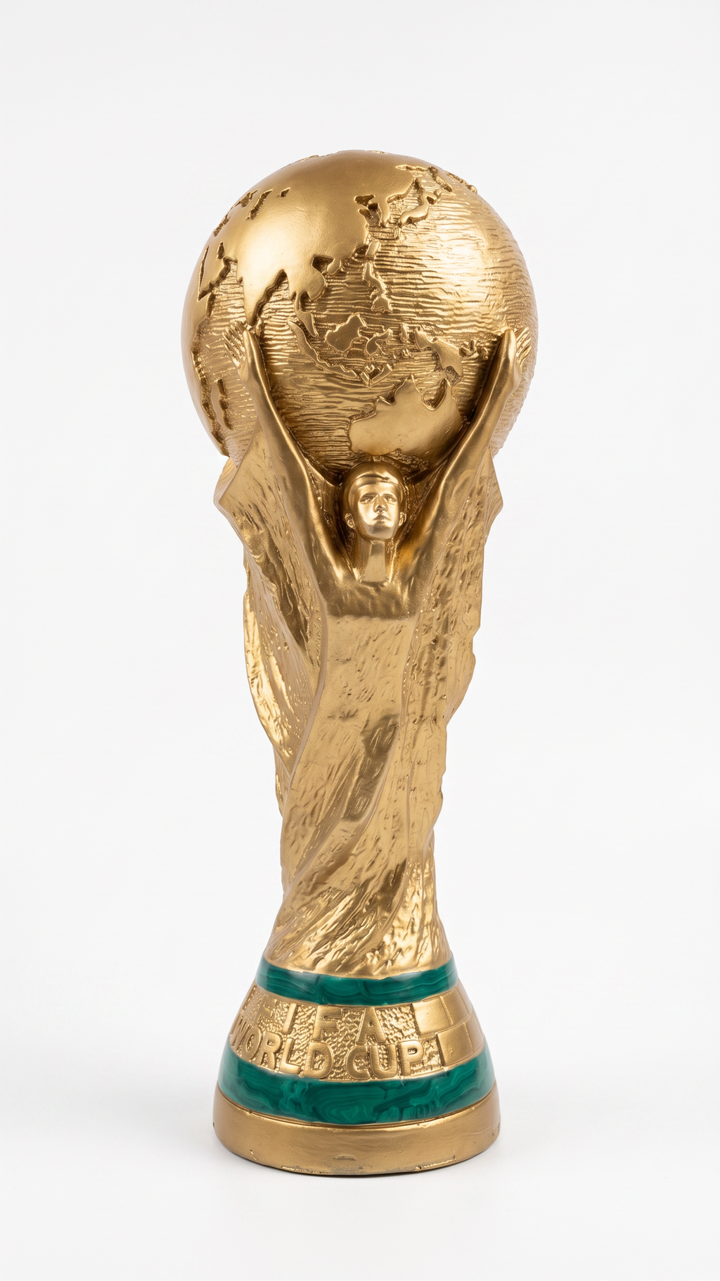Réplica de la Copa del Mundo dorada — foto de producto — Regalos de Fútbol