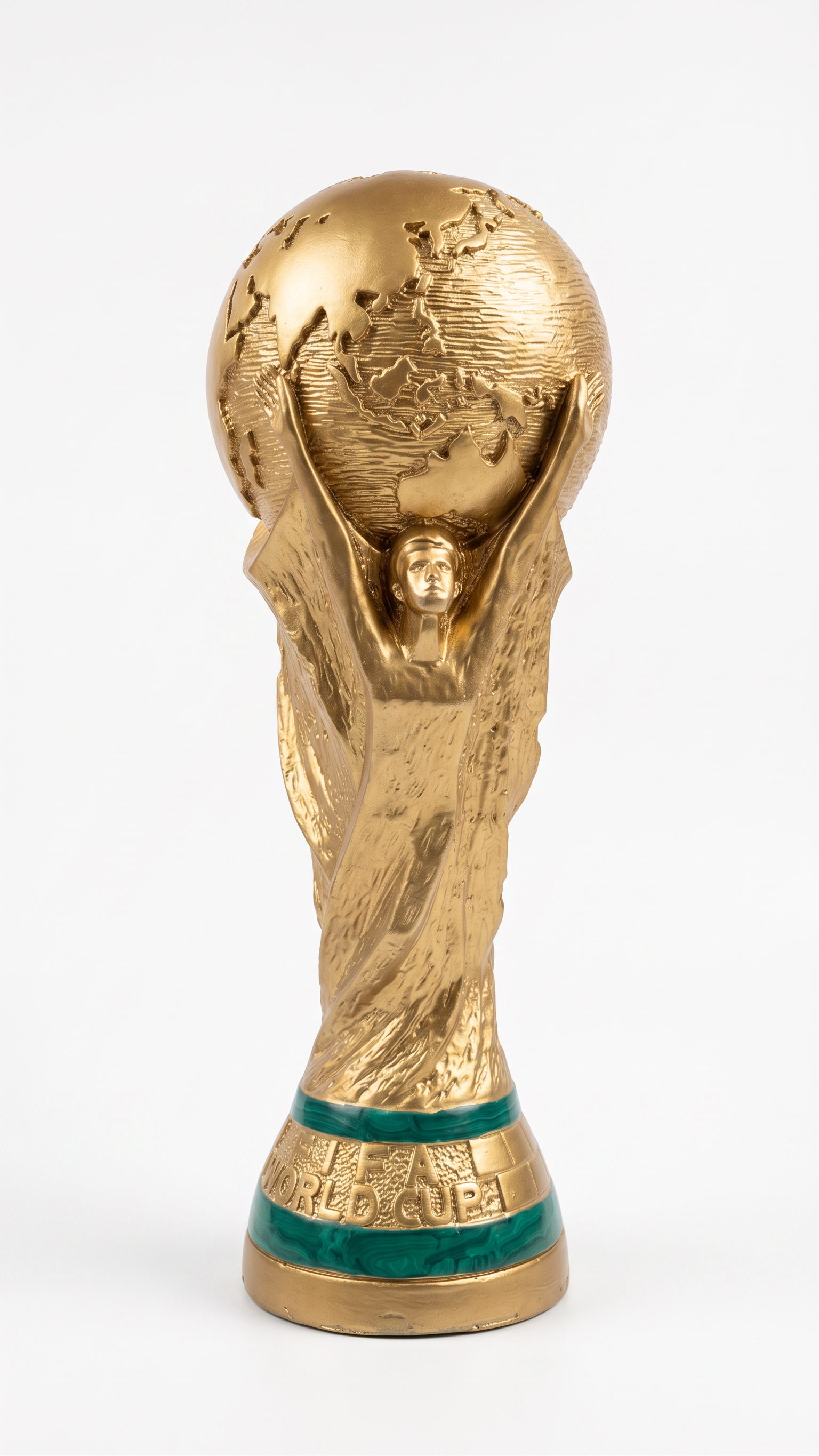 Réplica de la Copa del Mundo dorada — foto de producto — Regalos de Fútbol
