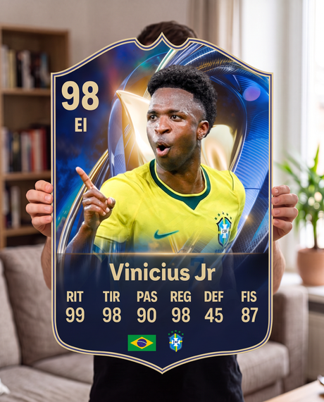 Vinicius Jr — Carta Coleccionable
