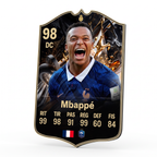 Diseño 8 — carta 3D de Mbappé en foamex — Regalos de Fútbol