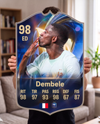 Carta gigante de Dembélé tamaño Grande — Regalos de Fútbol
