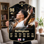Diseño 4 — carta gigante de Bellingham — Regalos de Fútbol