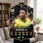 Diseño 2 — carta gigante de Vinicius Jr — Regalos de Fútbol