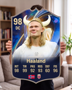 Carta gigante de Haaland tamaño Grande — Regalos de Fútbol