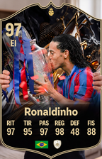 Carta gigante de Ronaldinho tamaño Grande — Regalos de Fútbol