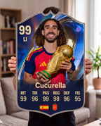 Carta gigante de Cucurella tamaño Grande — Regalos de Fútbol