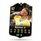 Diseño 1 — carta 3D de Neymar Jr en foamex — Regalos de Fútbol