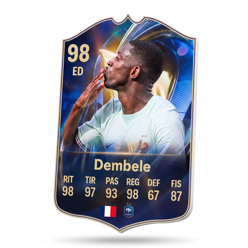 Ousmané Dembélé — Carta Coleccionable