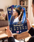 Carta de Bellingham en las manos — foamex 5 mm — Regalos de Fútbol