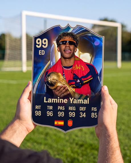 Lamine Yamal — Carta Coleccionable