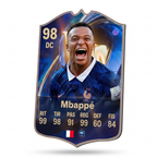 Diseño 7 — carta 3D de Mbappé en foamex — Regalos de Fútbol