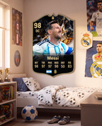 Diseño 4 — carta de Messi en la pared — Regalos de Fútbol