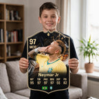 Diseño 1 — carta gigante de Neymar Jr — Regalos de Fútbol